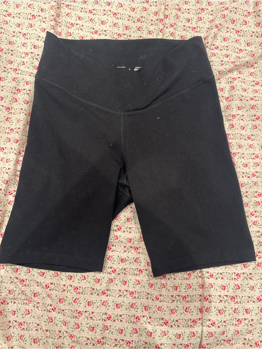 Old Navy Black High-Rise Bike Shorts
